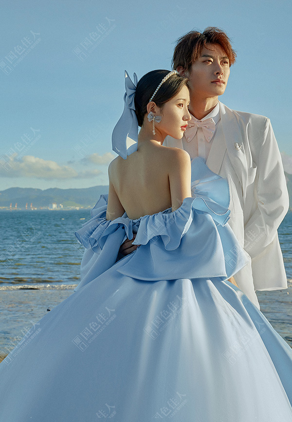 厦门旅拍婚纱摄影|浪漫的海边婚纱照分享来啦